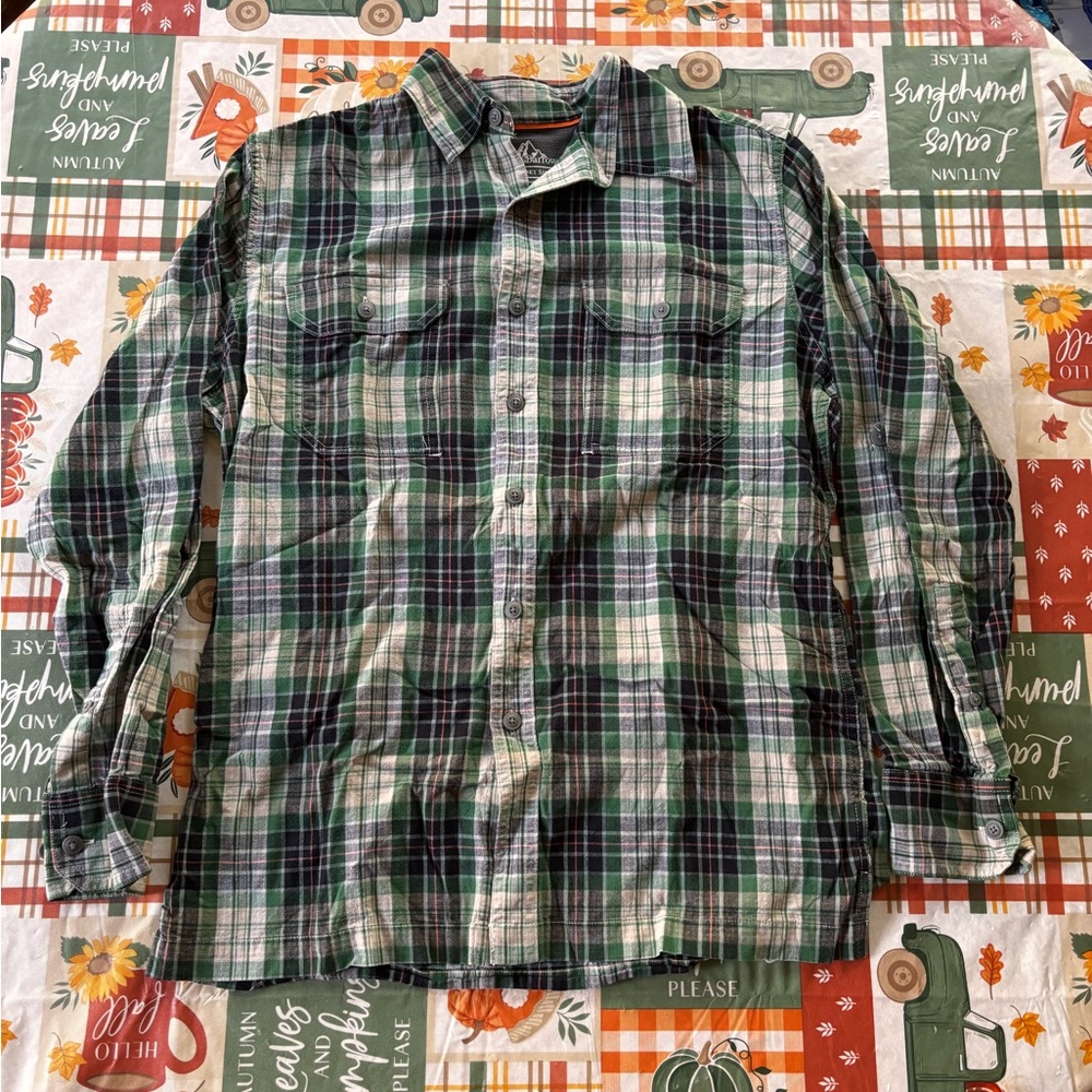 Croft & Barrow - Men's Green Plaid Shirt